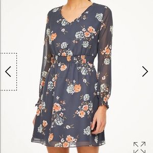 LOFT║smocked waist dress